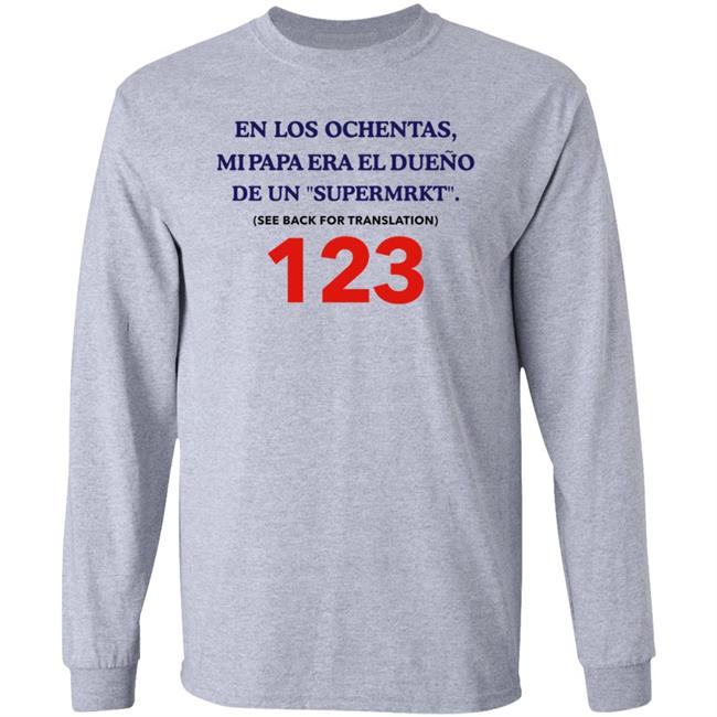 En Los Ochentas Shirt Jake Paul En Los Ochentas Mi Papa Era Dueño De Una Supermrkt Shirt