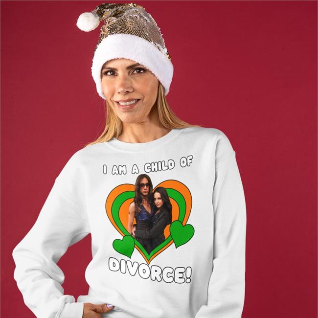 I Am A Child Of Divorce Jogia Girl Shirt