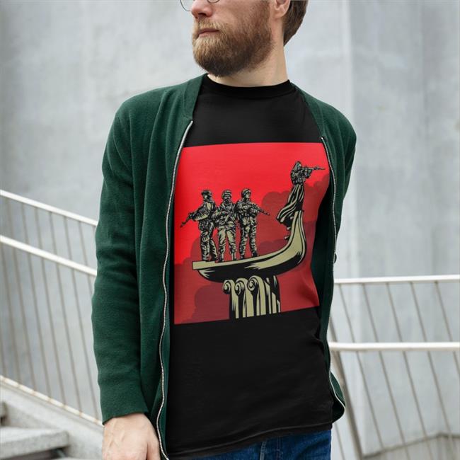 Paul Massaro Monument To The Founders Of Kyiv Shirt The Capital Of Ukraine Kyiv Shirt