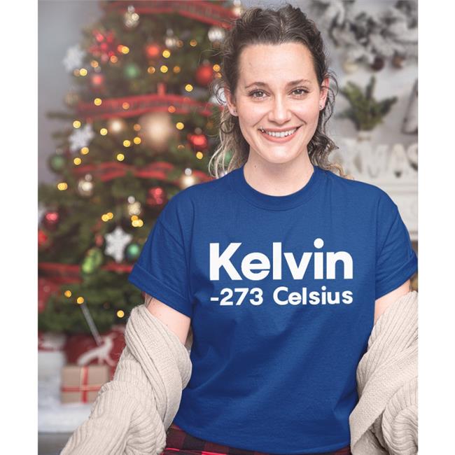 Usa Strong Merch Kelvin 273 Celsius Tee Royal