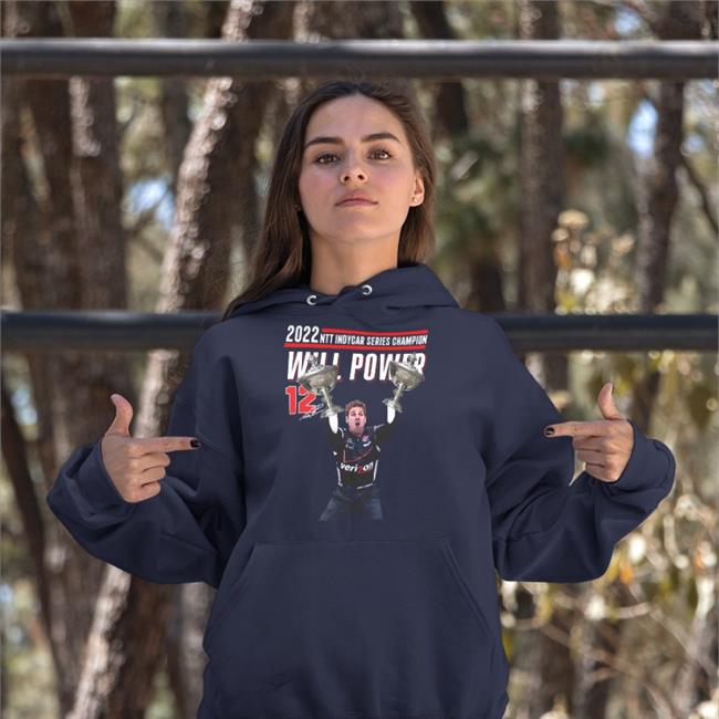 2022 Ntt Indycar Series Champion Will Power Shirt