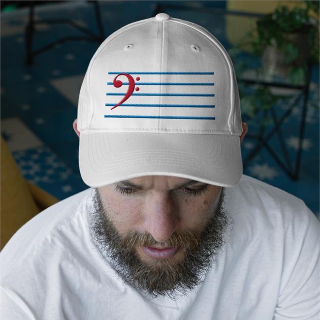 Trans Bass Clef Hat