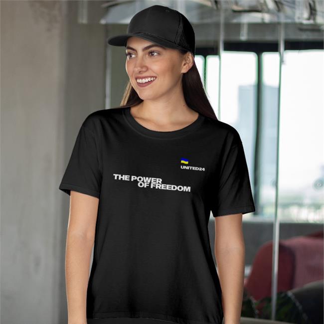 United24 The Power Of Freedom T Shirts