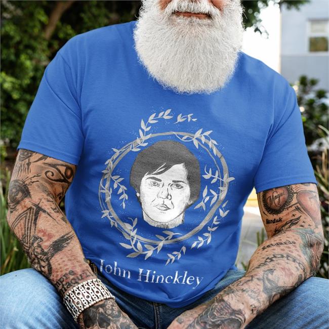 JohnHinckley20 John Hinckley Funny T Shirt Black