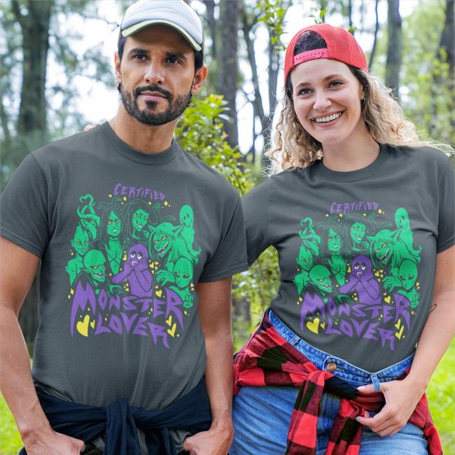 Theyetee Store Certified Monster Lover Shirts