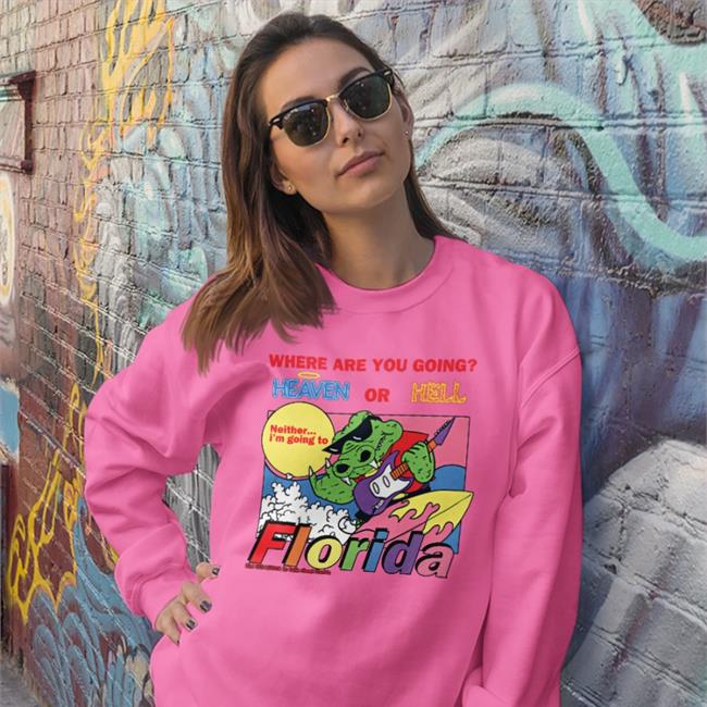 Lucca Where Are You Going Heaven Or Hell Florida Hoodie