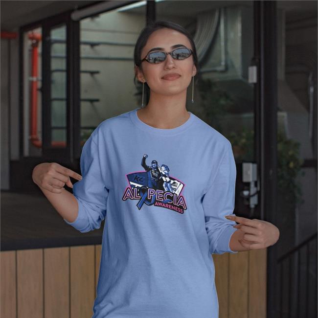Larson Grey Alopecia Awareness T Shirt