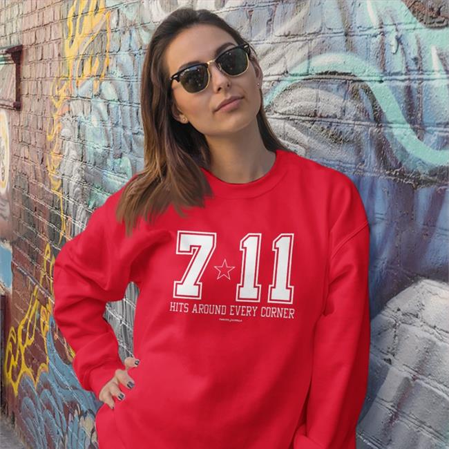 Twisted Gorilla Merch 7-11 Hits Around Every Corner Shirt