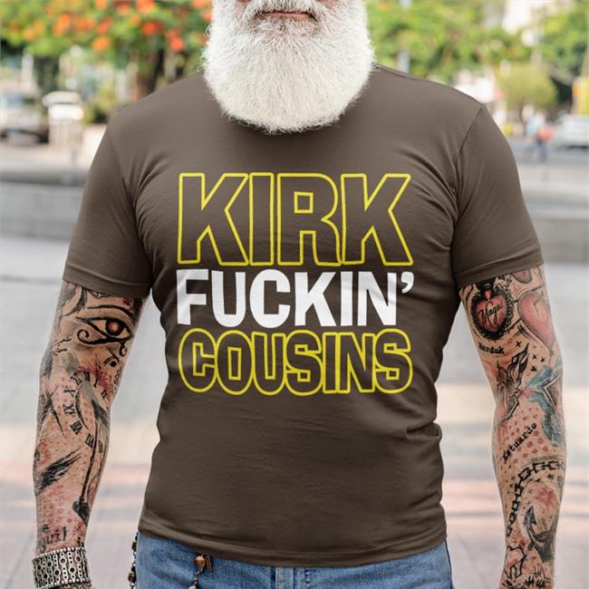Sally Wearing Kirk Fuckin' Cousins Hoodie