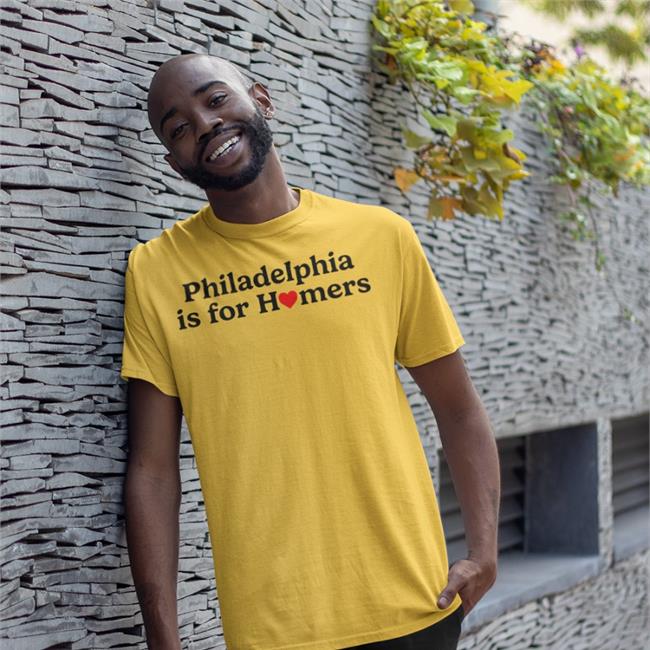 Cindy Webster Philadelphia Is For Homers Tee Shirt Grey Sport