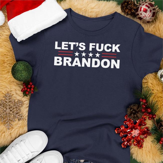 Let’S Fuck Brandon Shirt Thegoodliars Black