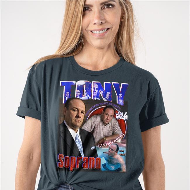 Tony Soprano Give Respect Shirt
