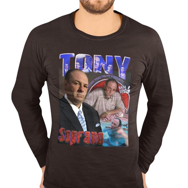 Orange Peelbeef Tony Soprano Shirt Sopranos Central