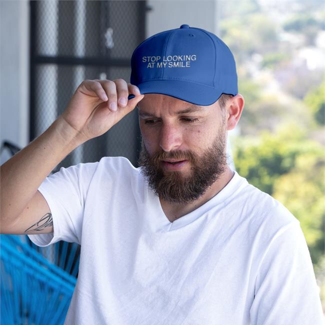Fanjoy Store Stop Looking At My Smile Hat
