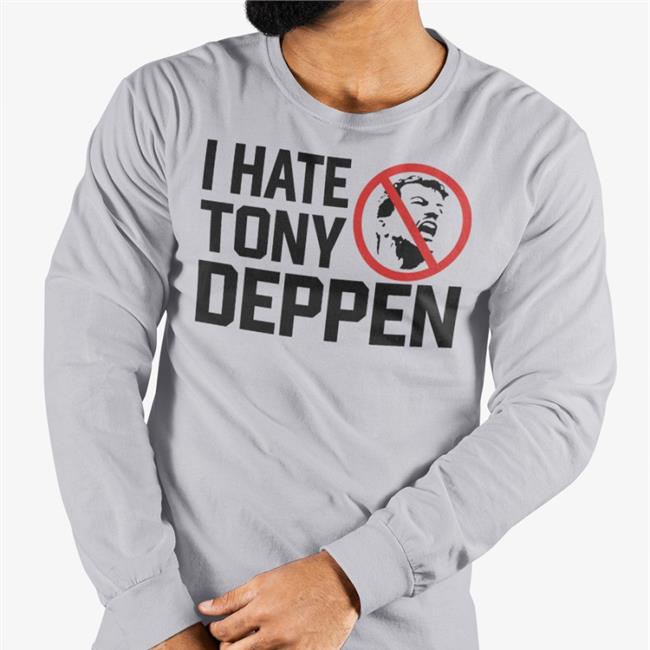 I Hate Tony Deppen Tee Shirt Gamechangerwrestling