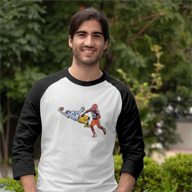 Dc4lcustomtees He Is Him Shirt George Pickens Makes One Handed Catch Shirt