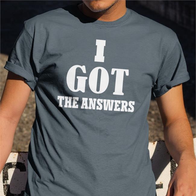 Sway Calloway Wearing I Got The Answers T Shirts Rihar