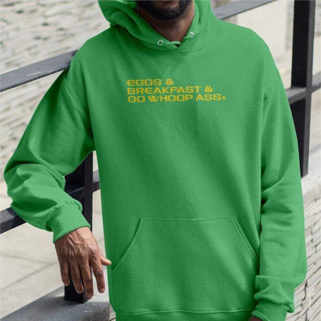Breakingt Merch Dan Lanning Spawns Eggs, Breakfast And Go Whoop Ass Shirt