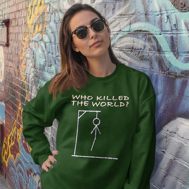 Wwe Who Killed The World You Did T Shirt Rabbit White