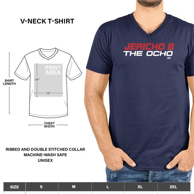 Iamjericho Shopaew Jericho 8 The Ocho Shirt