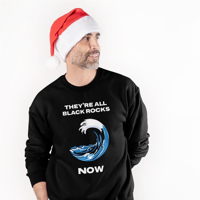 Andy Bowers They're All Black Rocks Now Royal Shirt