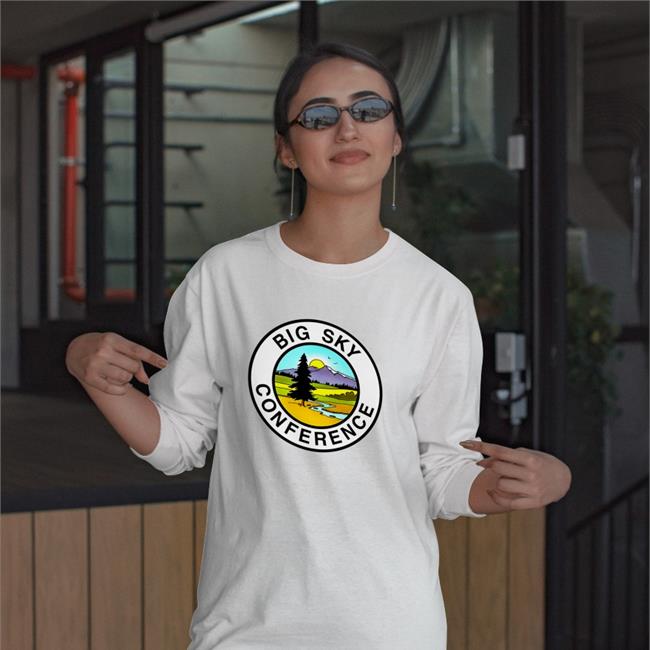 Big Sky Conference Shirt Homefield Store White Homefield Merch Big Sky Conference Hoodie