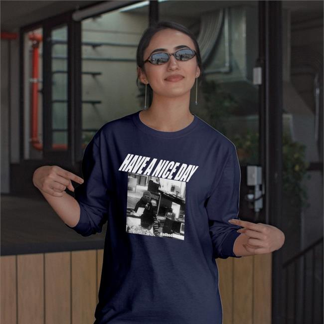 Dadbodsociety Store Have A Nice Day Tee Bank Robbery