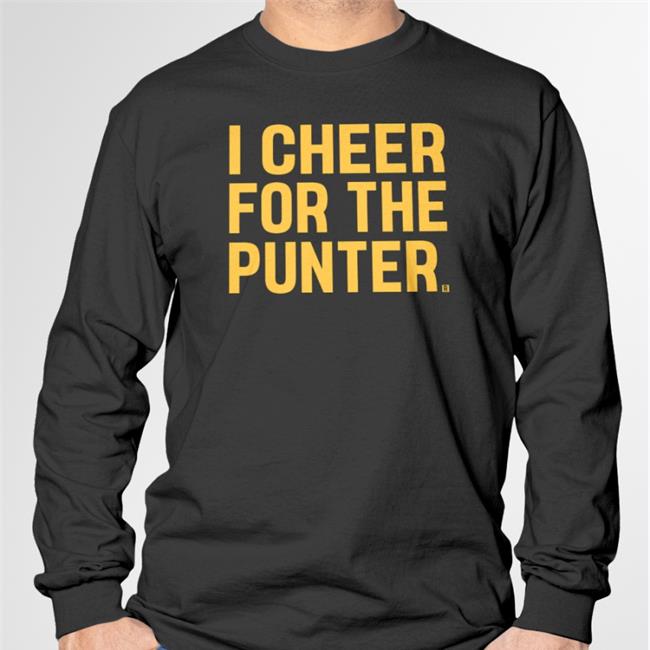 I Cheer For The Punter Shirt Barstool Sports Iowa Fans