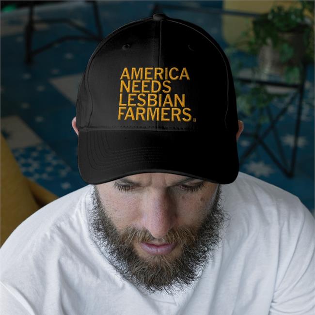 America Needs Lesbian Farmers Twill Cap