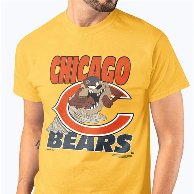 Washington Nationals Tazmanian Taz Devil Chicago Bears Shirt
