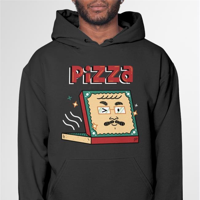 Pizza John Hoodie Chainsaw Shan Pizza John Long Sleeve Tee Shirt Chainsaw Shan