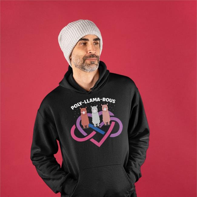 Polyamory Poly Llama Rous Shirt Poly Llama Rous Polyamory Hoodie