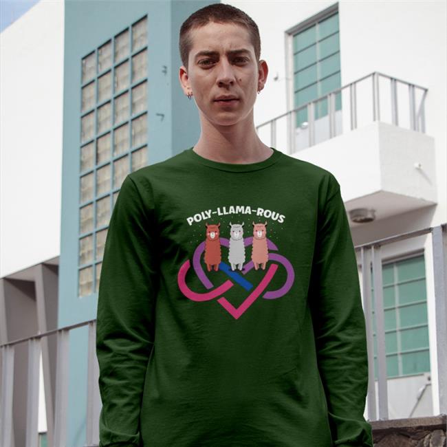 Polyamory Poly Llama Rous Shirt Poly Llama Rous Polyamory Sweatshirt