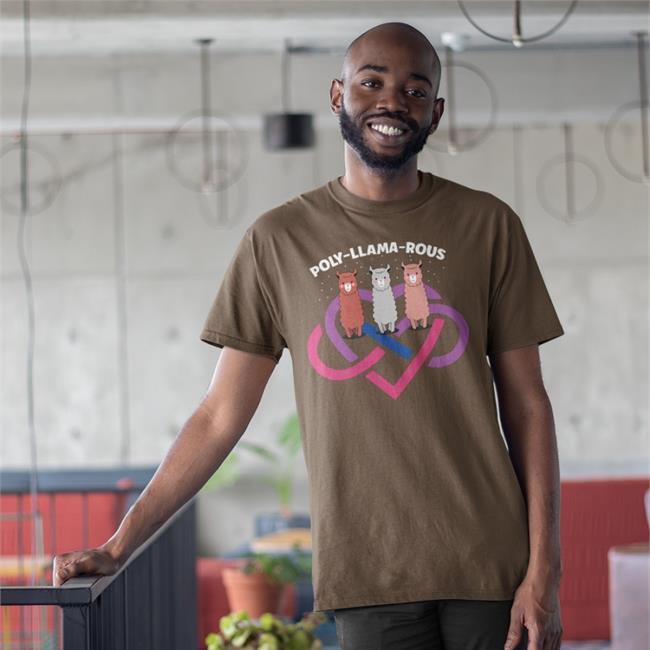 Poly Llama Rous Shirt Polyamory Polyamorous