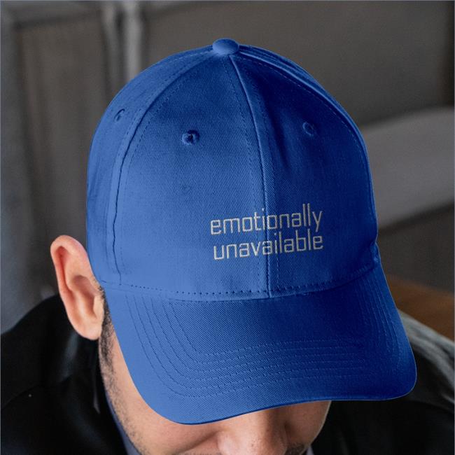 Ethan Peck Emotionally Unavailable Embroidered Hat