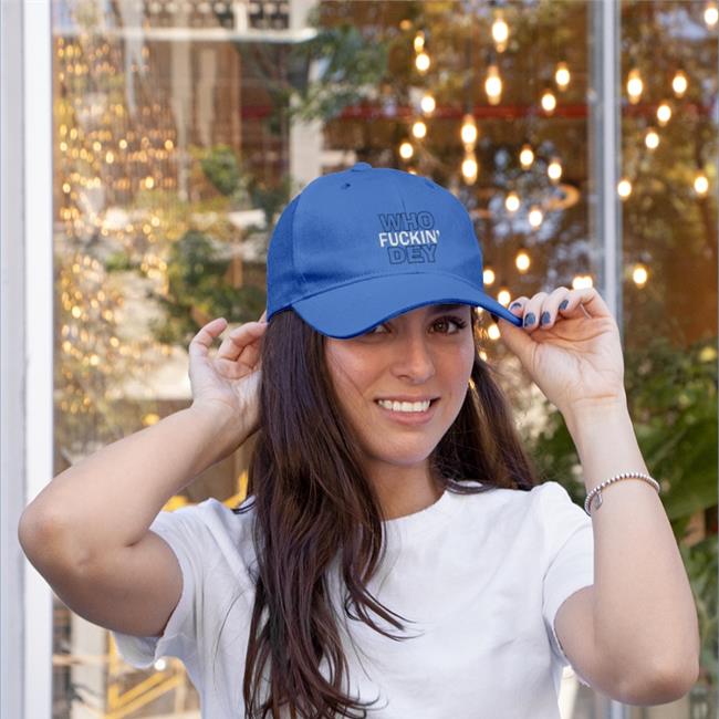 Jay Morrison Who Fuckin Dey Embroidered Hat