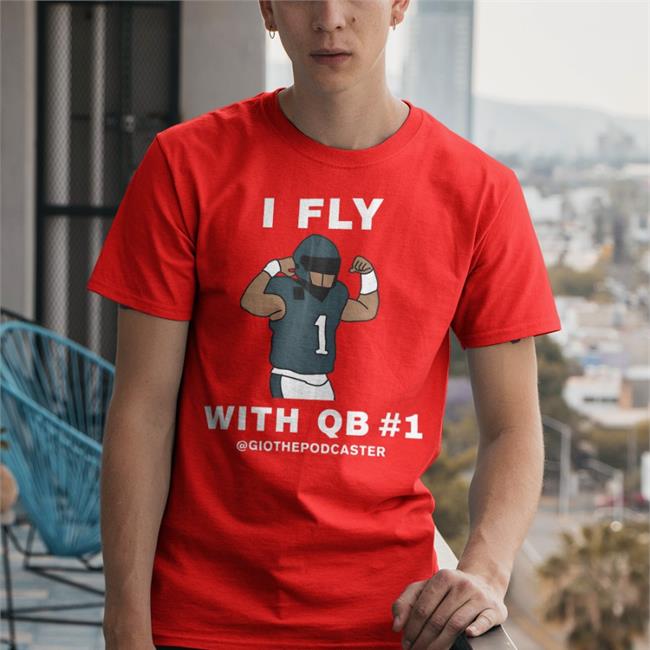 I Fly With Qb 1 Tee Shirts