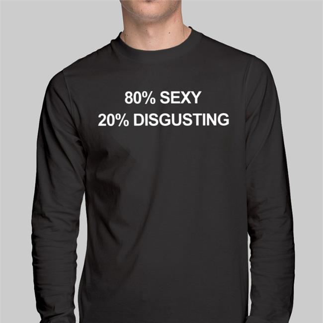 Pussychainsaw 80% Sexy 20% Disgusting Shirt Red