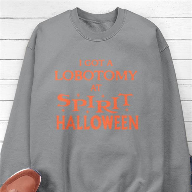 Crying In The Club 69 I Got A Lobotomy At Spirit Halloween Hoodie