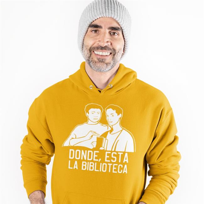 Donde Esta La Biblioteca Sweatshirt