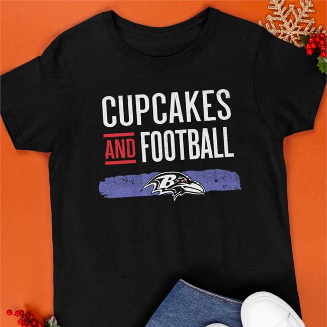 Baltimore Ravens Cupcakes And Football Shirt Duff Goldman