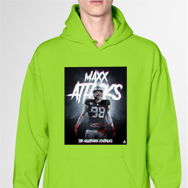 Maxx Attacks 98 The Nightmare Continues Hoodie