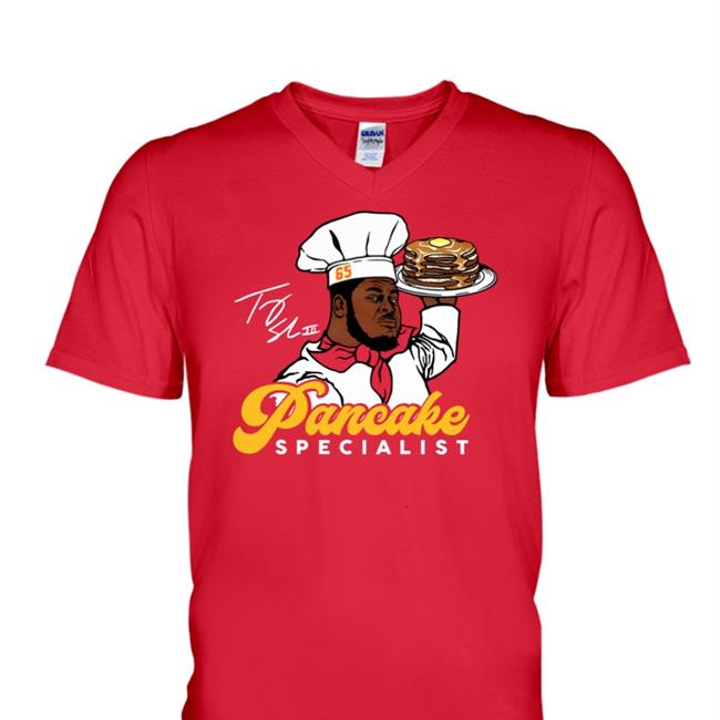 Charlie Hustle Merch Trey Smith Pancake Specialist Tee Shirt