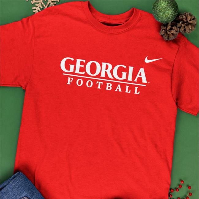 Georgia Football Tee Shirt Kirby Smart