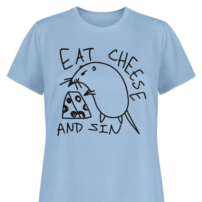 Shannon Hardwick Eat Cheese And Sin Tee Shirt