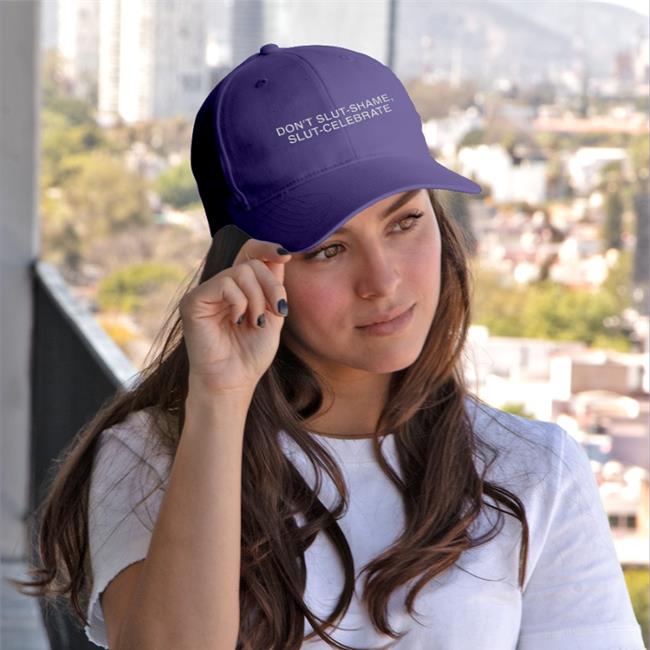 Thegoodshirts Don't Slut Shame Slut Celebrate Hat Don't Slut Shame Slut Celebrate Hat