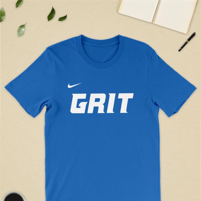 Detroit Lions Grit Tee Shirts Royal