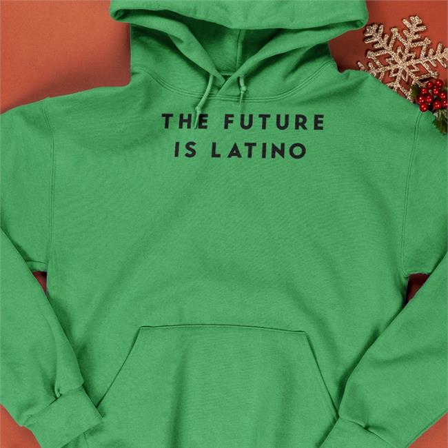 End Wokeness White The Future Is Latino Shirt