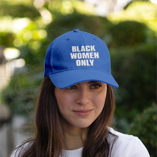 Black Women Only Twill Cap Black Women Only Hat