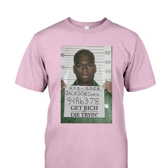 G Unit Store 50cent Mug Shot Get Rich Or Die Tryin Shirt